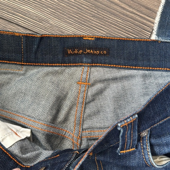 Japanese brand Nudie Jeans Slim Jim Vintage Mens Denim Pants Jeans Size 30 - Picture 4 of 12